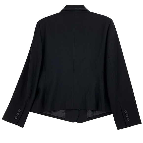 Harve Bernard Black Wool Blend Blazer - Picture 6 of 13